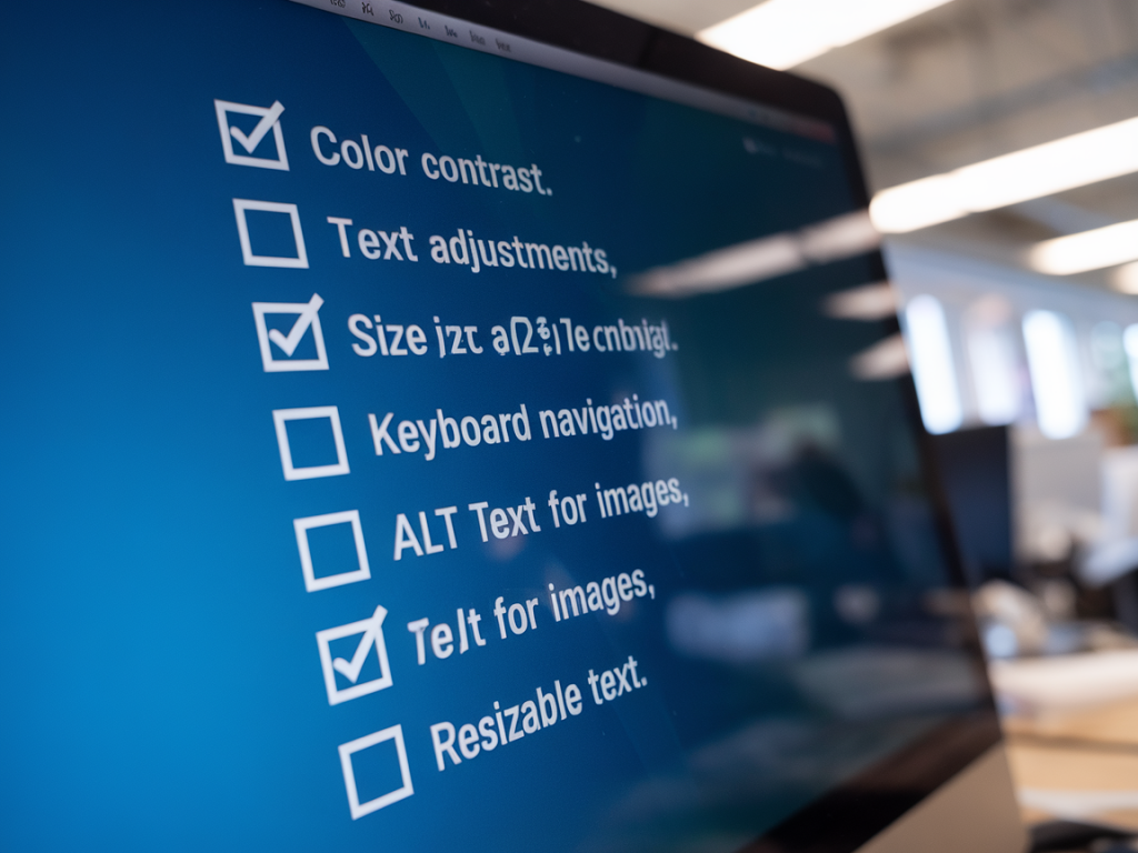 Checklist de accesibilidad para lanzar una web que cumpla la normativa europea y mejore el seo