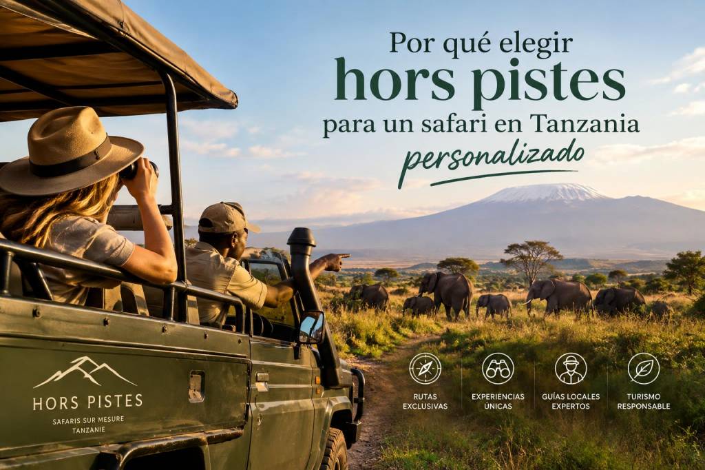 Por qué elegir hors pistes para un safari in tanzania: personalizado